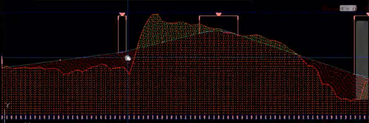 Profil longitudinal – proiectare drum